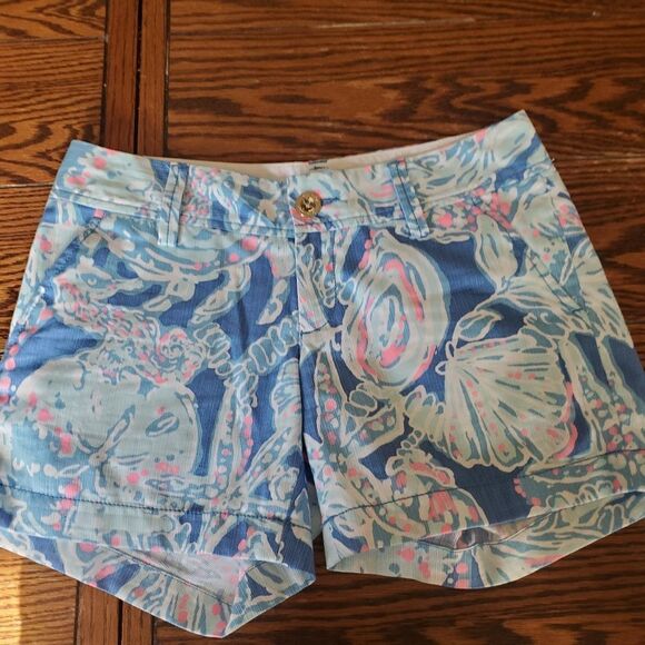 Lilly Pulitzer into the deep Callahan shorts size 00 - Picture 2 of 6